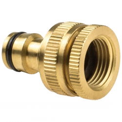 Przyłącze mosiężne uniwersalne z gwintem wewnętrznym BRASS - 1/2" - 3/4" - CELLFAST