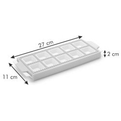 Forma na kwadratowe ravioli - DELÍCIA - 10 szt.
