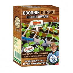 Obornik koński granulowany - 100% ekologiczny - Florovit - 1 litr