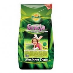 Gracja - mieszanka traw gazonowych o podwyższonych walorach estetycznych - Planta - 15 kg - na 600 m²