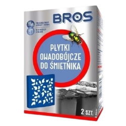 Płytki owadobójcze do śmietników - łatwe w użyciu - 2 szt.