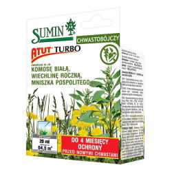 Atut Turbo - zwalcza komosę białą, mniszka pospolitego i inne - Sumin - 20 ml