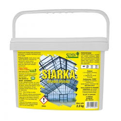Siarka granulowana - do zakwaszania gleby i gazowania szklarni - 3 kg