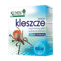 Shot - do zwalczania komarów i kleszczy w ogrodzie - Sumin - 100 ml