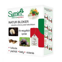 Natur Bloker - odstrasza pędraki, krety i turkucie - Sumin - 1 kg