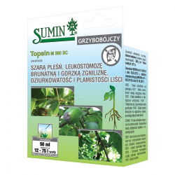 Topsin M 500 SC - na mączniaka, szarą pleśń i inne choroby grzybowe - Sumin - 50 ml