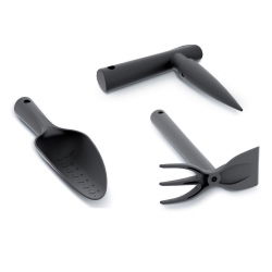 Zestaw 3 narzędzi ogrodniczych - Respana Gardening Tools - łopatka, motyczko-pazurki, pikownik