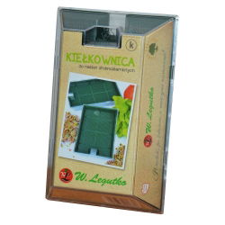 BIO Nasiona na kiełki z kiełkownicą małą - Len - certyfikowane nasiona ekologiczne