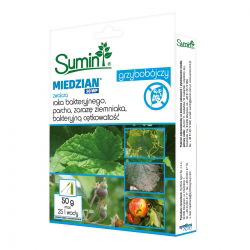Miedzian 50 WP - na choroby bakteryjne i grzybowe - Sumin - 50 g