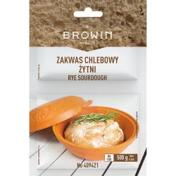 Zakwas chlebowy - żytni z drożdżami i słodem - 23 g