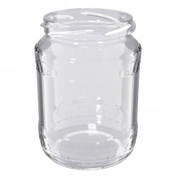 Słoiki zakręcane szklane na ogórki - fi 82 - 720 ml z zakrętkami - 8 szt.