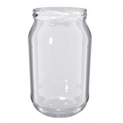 Słoje zakręcane szklane, słoiki - fi 82 - 900 ml - 160 szt.