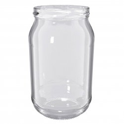 Słoiki zakręcane szklane na ogórki - fi 82 - 900 ml z zakrętkami - 120 szt.