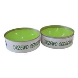 Świeca antykomarowa - Drzewo cedrowe - 2 szt.