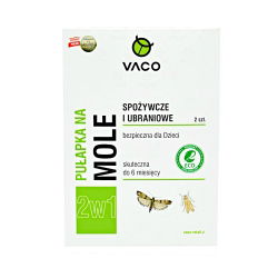 Eko pułapka 2 w 1 na mole ubraniowe i kuchenne - 2 szt.