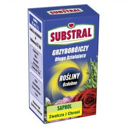 Saprol - grzybobójczy, zwalcza i chroni przed chorobami - rośliny ozdobne - Substral - 25 ml