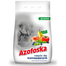 Azofoska w granulacie - nawóz uniwersalny dla wymagających - Florovit - 3 kg