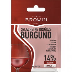 Drożdże winiarskie - Burgund - 20 ml