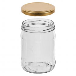 Słój na przetwory - 500 ml - śr. 82 mm - zestaw 6 sztuk