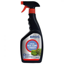 Płyn na mech, glony i porosty - środek do czyszczenia betonu, dachówek, bruku - Bros - 500 ml