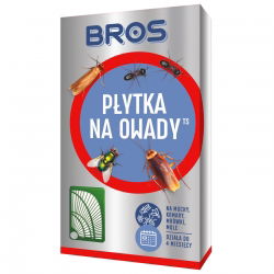 Płytka owadobójcza (muchy, osy, komary, mole, prusaki i mrówki) - BROS