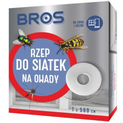 Rzep samoprzylepny do moskitier i siatek na muchy/komary - 5,6 m