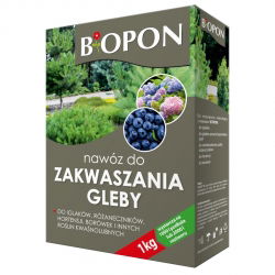 Nawóz zakwaszający glebę - Biopon - 1 kg