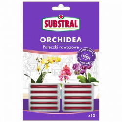 Pałeczki do orchidei - wzbogacone żelazem i witaminami - Substral - 10 sztuk