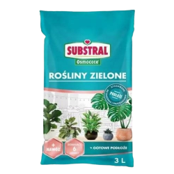 Podłoże do roślin zielonych - Substral - 3 litry