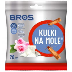 Kulki na mole o zapachu kwiatów - BROS - 120 g
