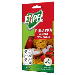 Pułapka na mole spożywcze - skuteczna aż do 3 miesięcy - 2 szt. - BROS
