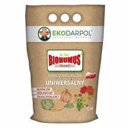Biohumus Extra uniwersalny - sypki, bezpieczny i ekologiczny - 1 litr