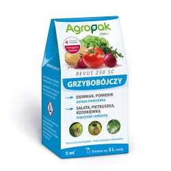 Revus 250 SC - na zarazę pomidorów i ziemniaków oraz mączniaka warzyw - Agropak - 5 ml