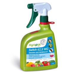 Switch 62,5 WG PRE-RTU - gotowy do użycia środek na szarą pleśń, antraknozę, zgniliznę - Agropak - 1 l