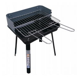 Grill prostokątny składany - 36 x 31 cm, wys. 45 cm