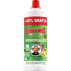 Biohumus Extra - uniwersalny - ekologiczny, bezpieczny dla środowiska - 1,2 l