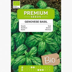 BIO Bazylia Italiano Classico - Certyfikowane nasiona ekologiczne - 325 nasion