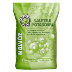Saletra potasowa - nawóz azotowo-potasowy - Ogród-Start - 20 kg