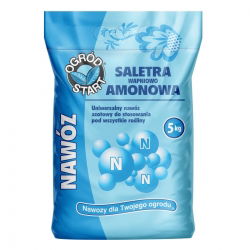 Saletra wapniowo-amonowa - nawóz azotowy do ogrodu - 5 kg