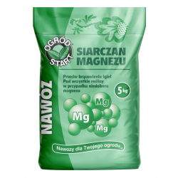 Siarczan magnezu - nawóz rozpuszczalny do ogrodu - 5 kg