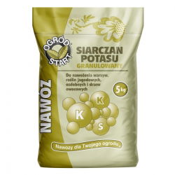 Siarczan potasu - nawóz granulowany do ogrodu - 5 kg