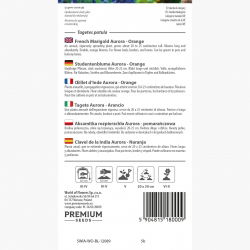 Aksamitka rozpierzchła - pomarańczowa - 300 nasion