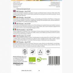 BIO Pomidor gruntowy - ACE 55 VF - Certyfikowane nasiona ekologiczne