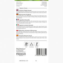 Mak polny czerwony - klasyczny