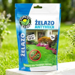 Żelazo - antymech - najbardziej skuteczny nawóz na mech - Ogród-Start - 1 kg