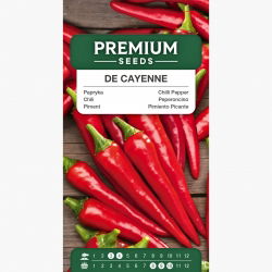 Papryka ostra De Cayenne - 65 nasion