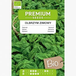 BIO Szpinak - Geant d'hiver - Certyfikowane nasiona ekologiczne - 800 nasion
