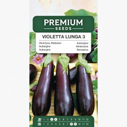 Oberżyna, Bakłażan Violetta Lunga 3 - 220 nasion