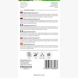 Kawon, arbuz – Rosario F1 - 11 nasion