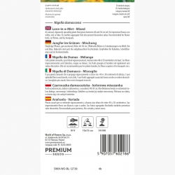 Czarnuszka damasceńska - kolorowa mieszanka
